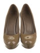 Yves Saint Laurent Rive Gauche Patent Leather Pumps