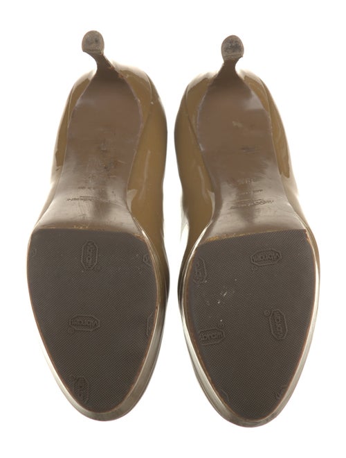 Yves Saint Laurent Rive Gauche Patent Leather Pumps
