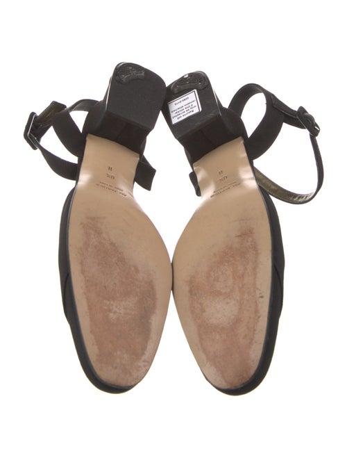 Yves Saint Laurent Canvas Slingback Pumps