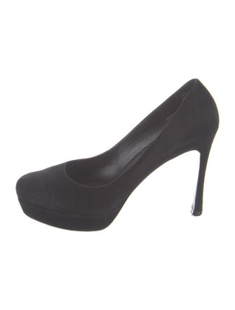 Yves Saint Laurent Suede Pumps