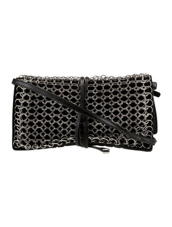 Yves Saint Laurent Rive Gauche Suede Shoulder Bag