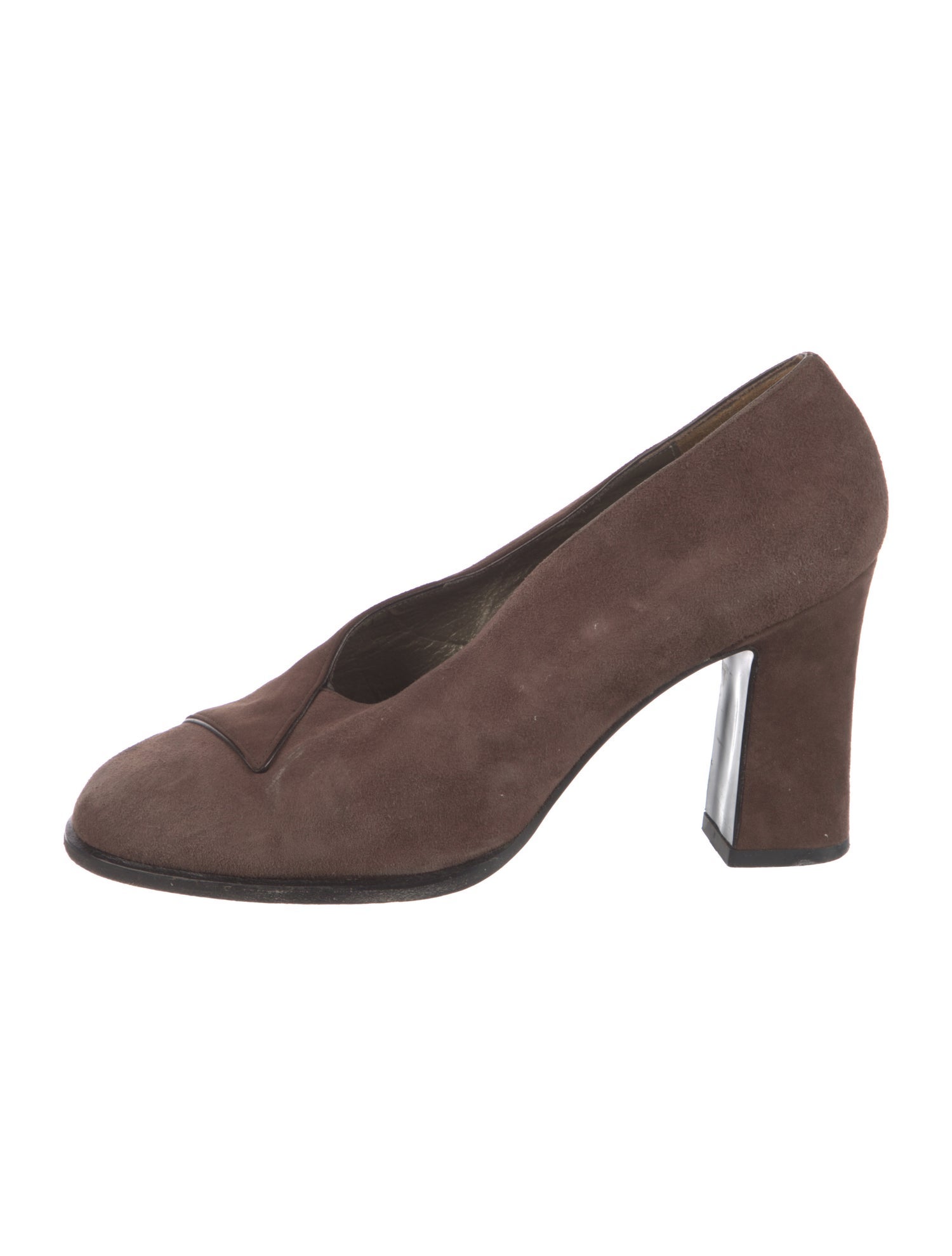 Yves Saint Laurent Suede Pumps