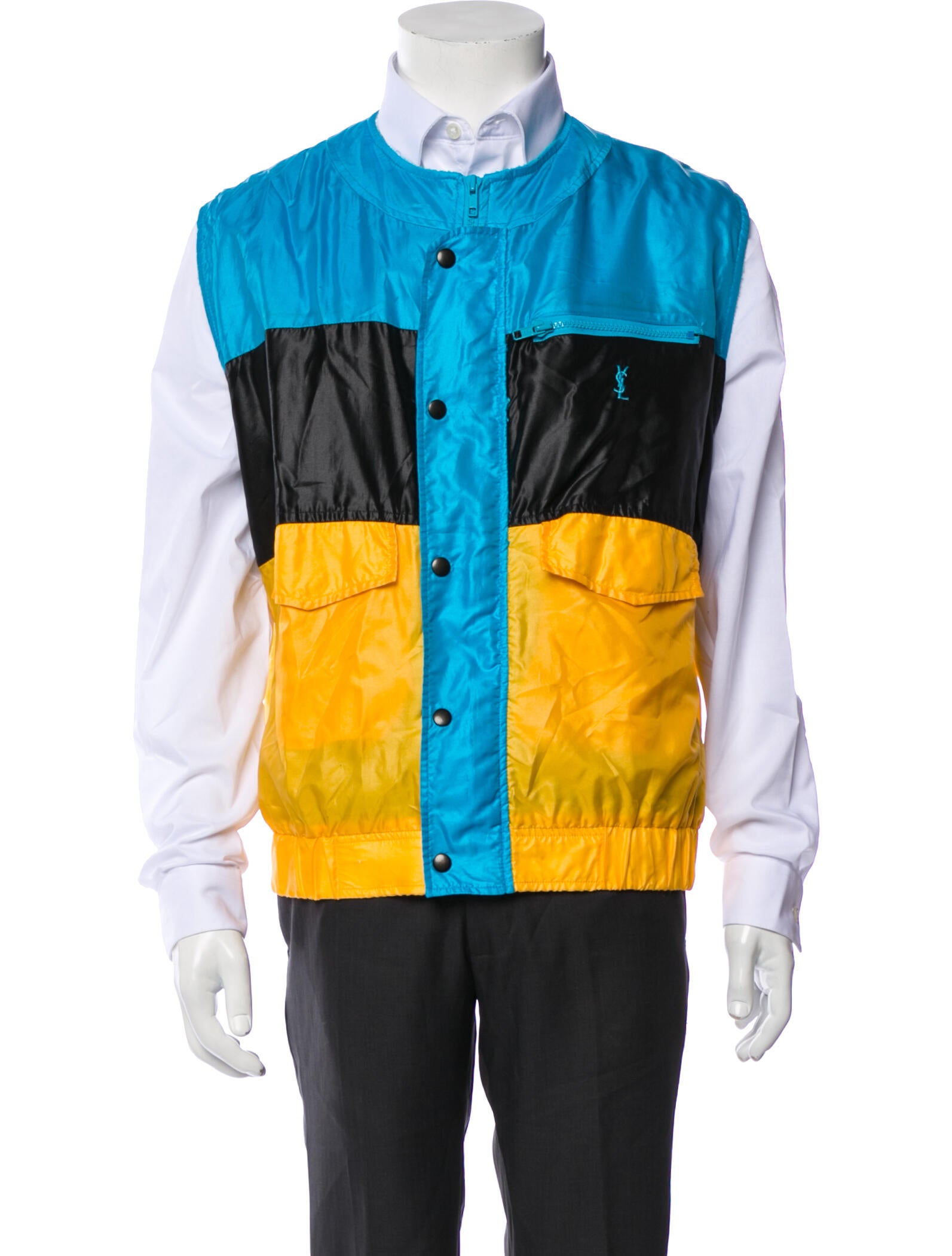 Yves Saint Laurent Vintage Late 1970's - Early 1980's Windbreaker