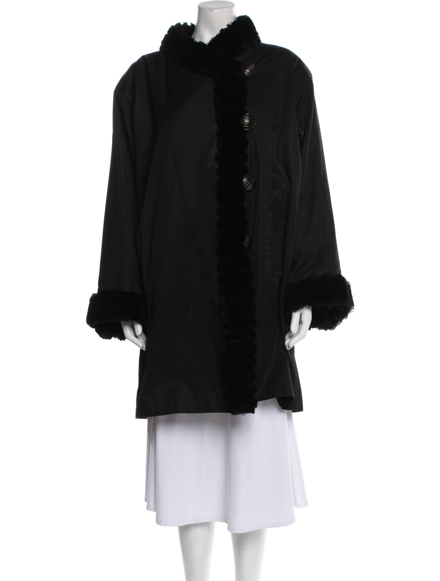 Yves Saint Laurent Vintage 1980's Fur Coat