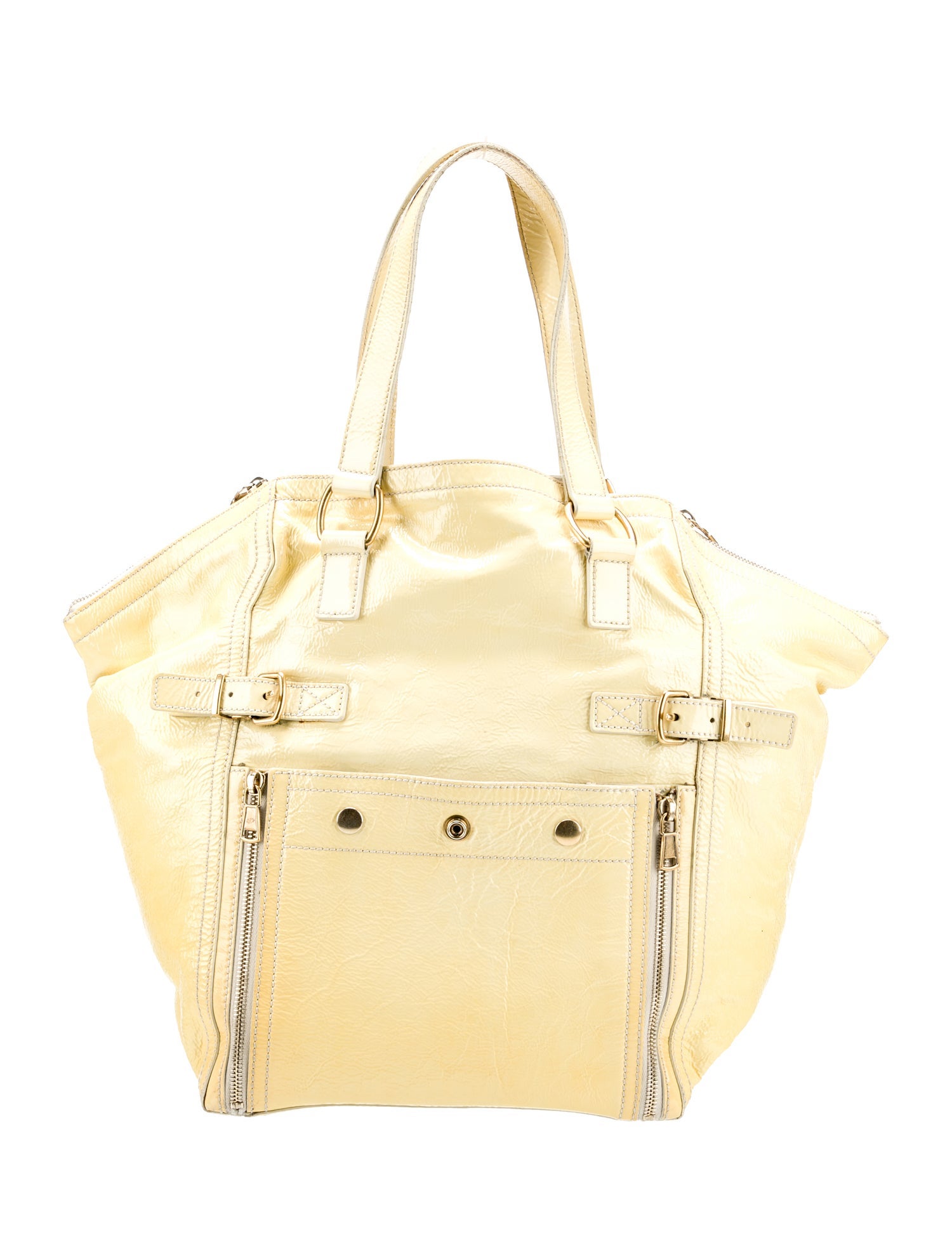 Yves Saint Laurent Rive Gauche Patent Leather Saint Laurent Downtown