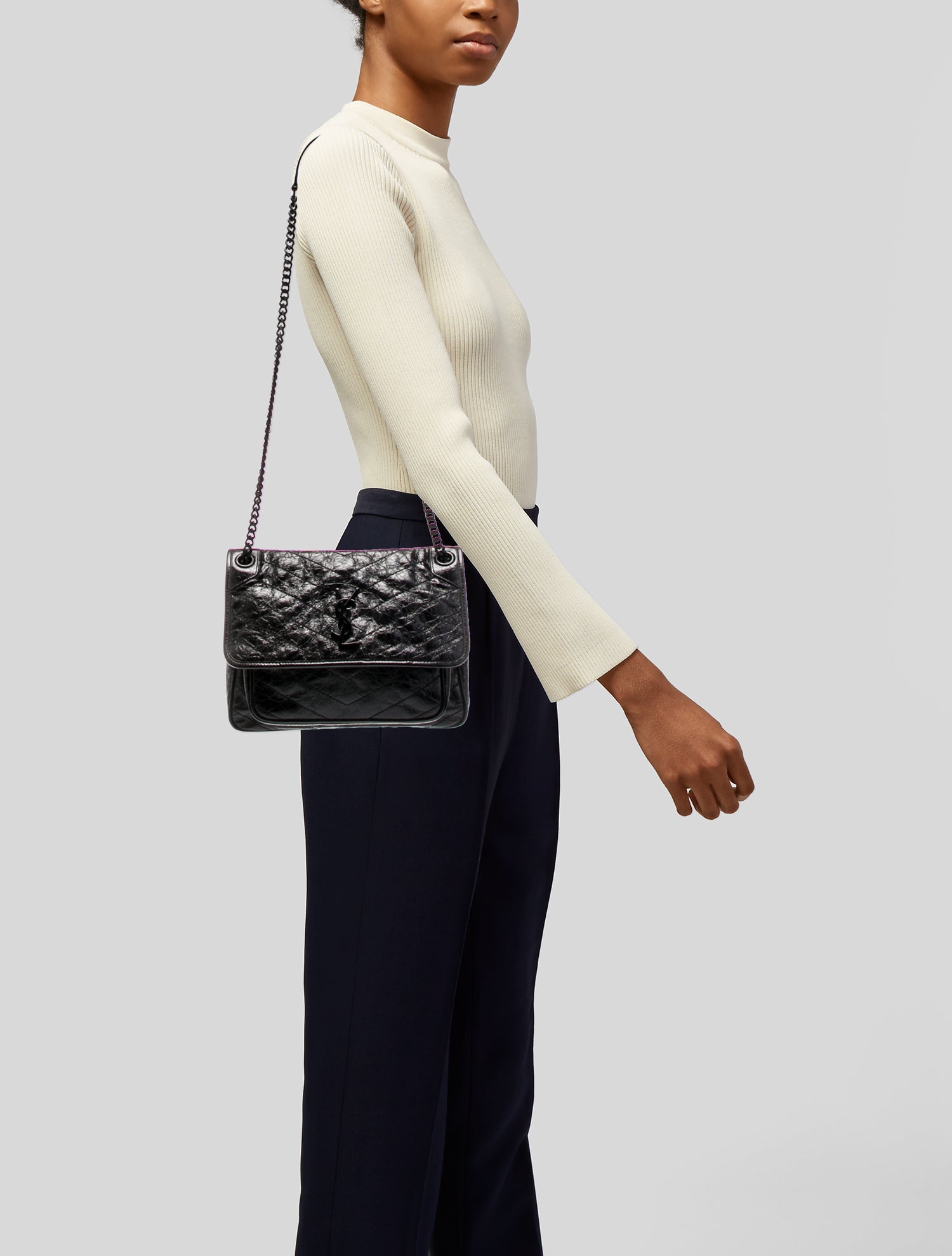 Saint Laurent Chevron Niki Medium 2023