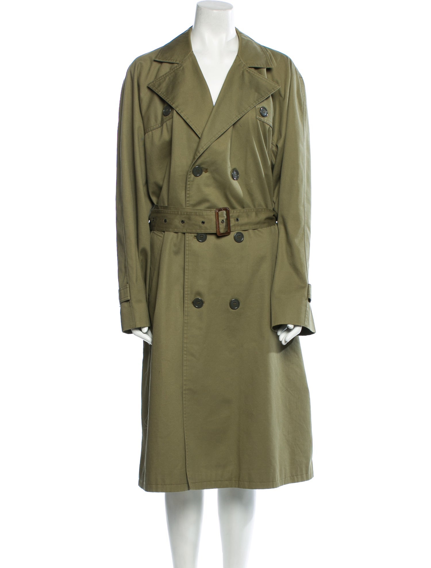 Yves Saint Laurent Vintage Late 1980's - Early 1990's Trench Coat
