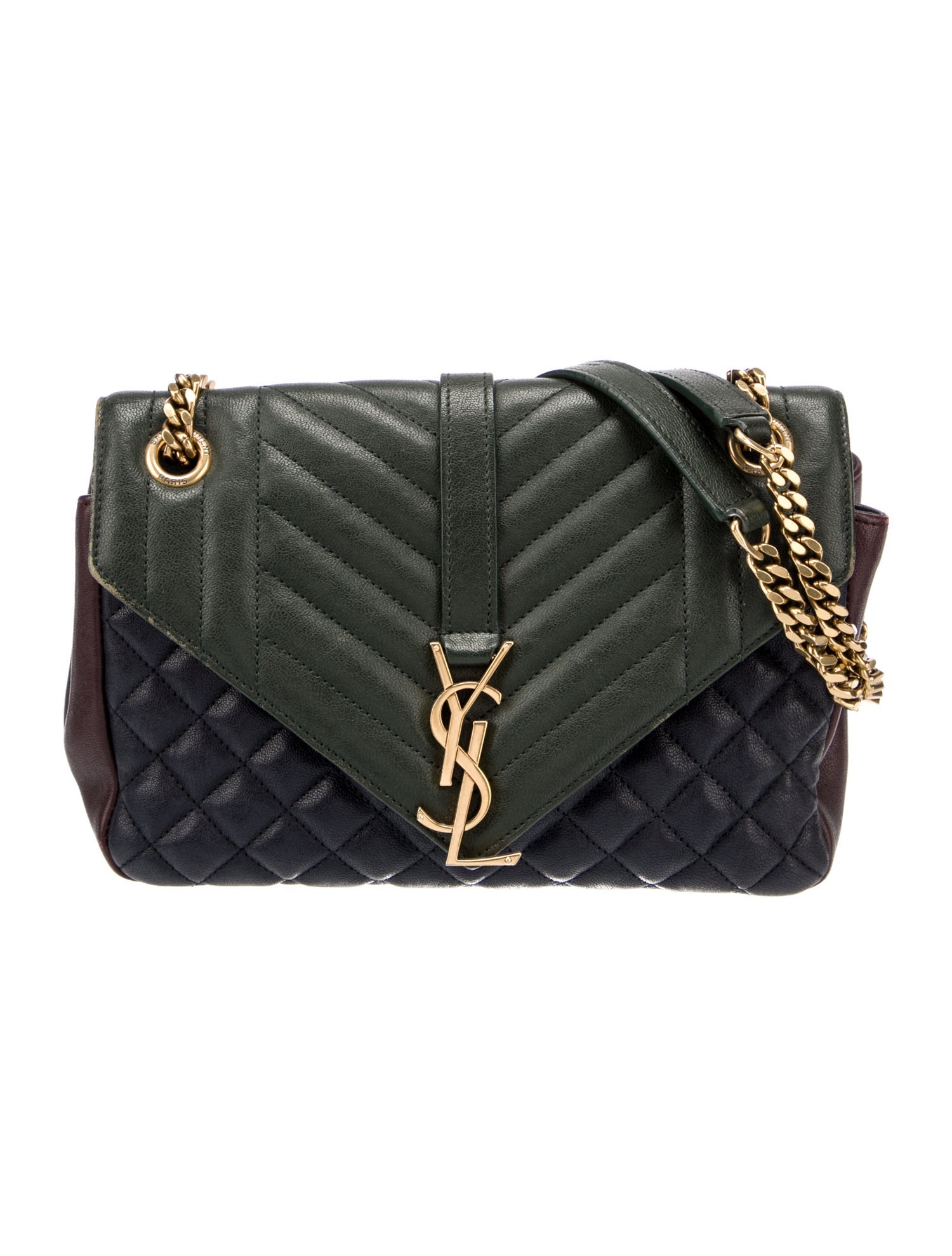 Saint Laurent Chevron Envelope