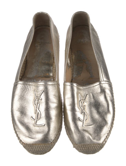 Saint Laurent Leather Espadrilles
