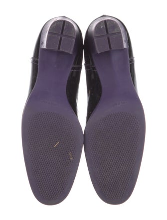 Yves Saint Laurent Patent Leather Riding Boots