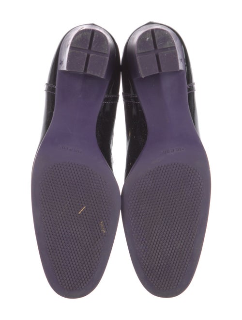 Yves Saint Laurent Patent Leather Riding Boots