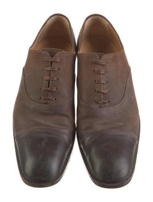 Yves Saint Laurent Rive Gauche Leather Oxfords