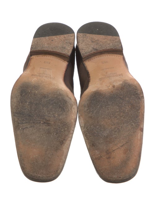 Yves Saint Laurent Rive Gauche Leather Oxfords