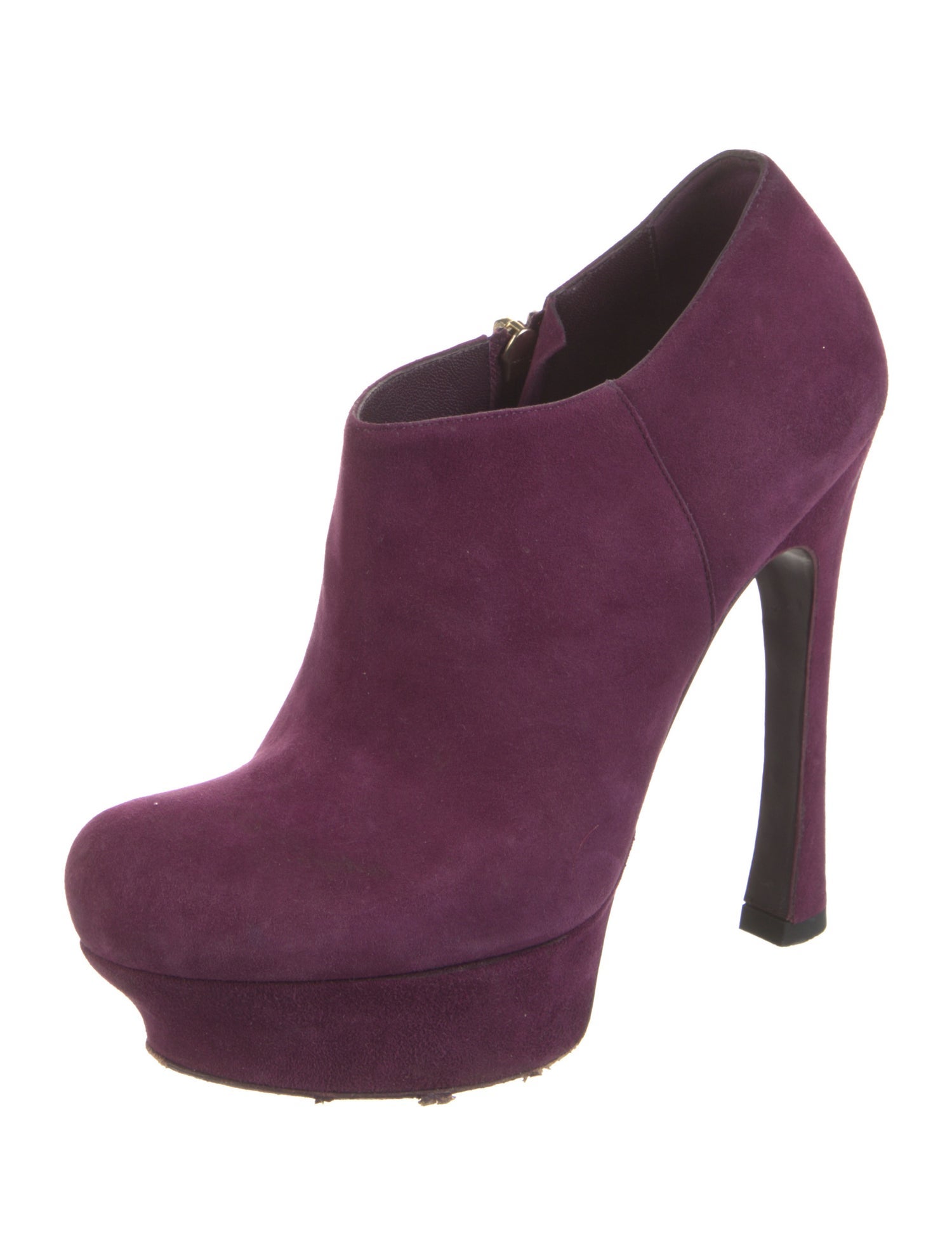 Yves Saint Laurent Rive Gauche Suede Pumps