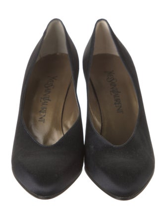Yves Saint Laurent Satin Pumps