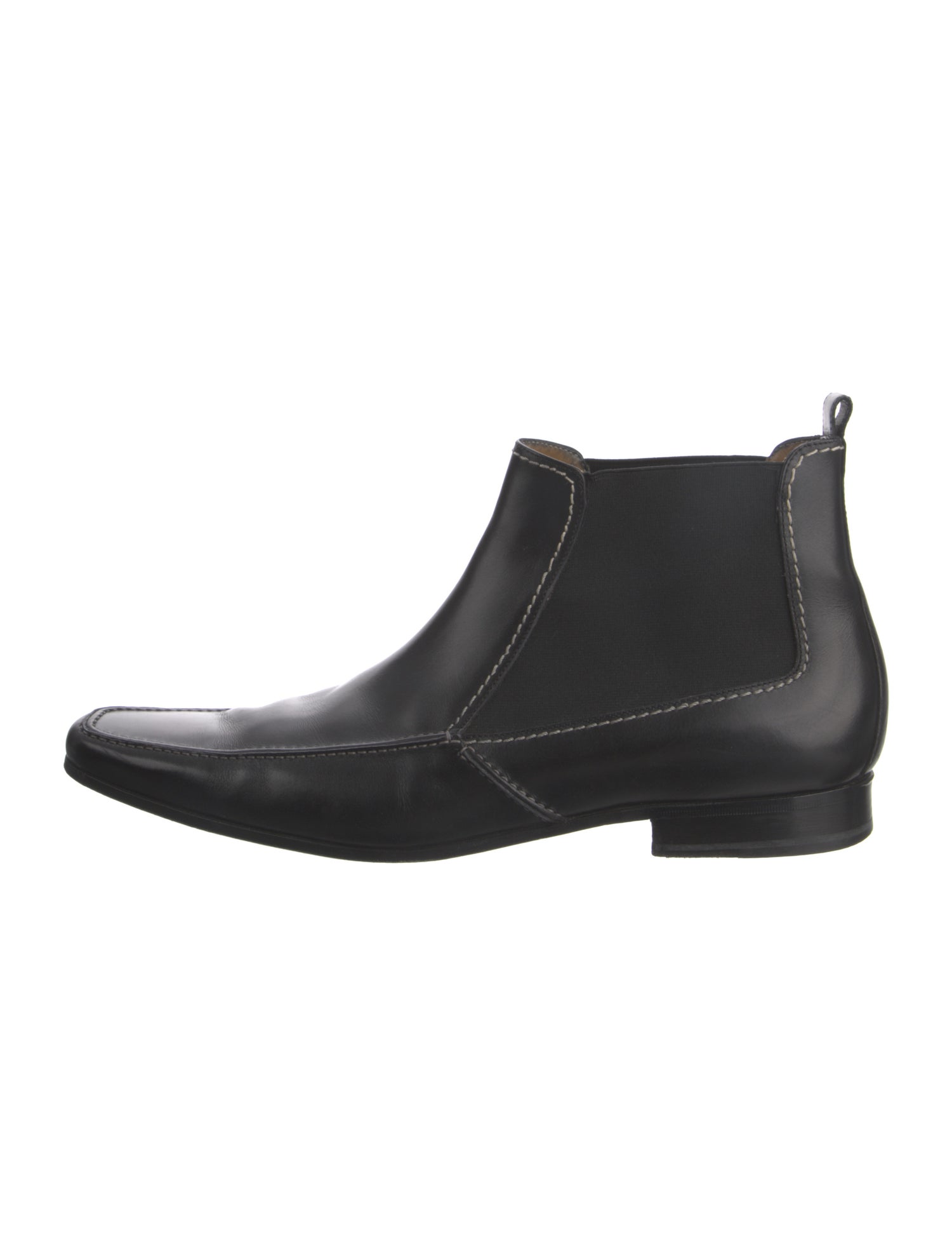Yves Saint Laurent Leather Chelsea Boots