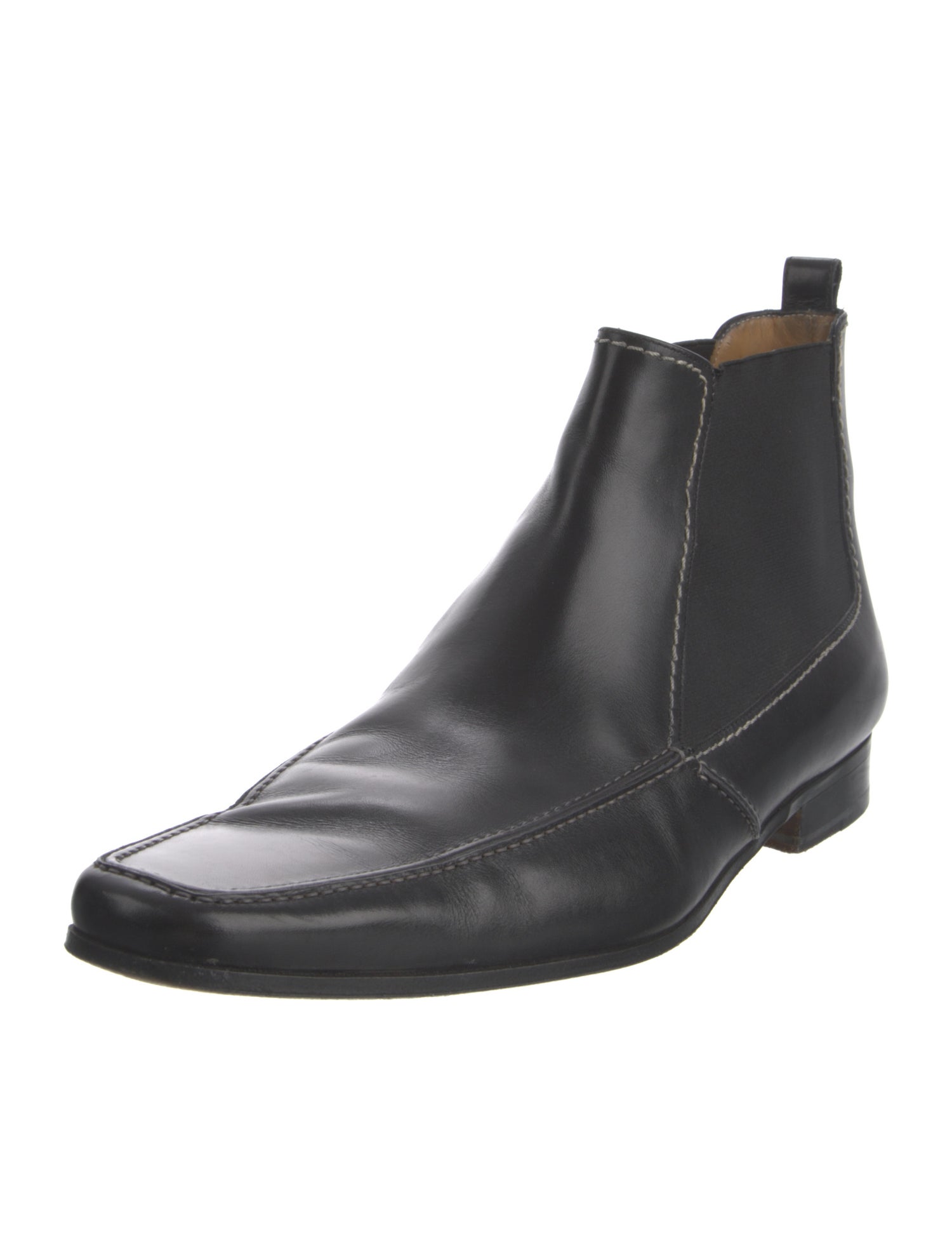Yves Saint Laurent Leather Chelsea Boots