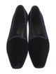 Yves Saint Laurent Velvet Loafers