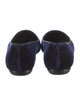 Yves Saint Laurent Velvet Loafers