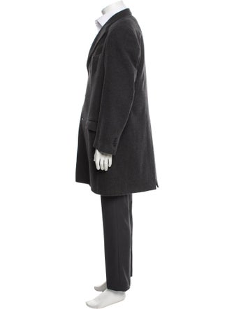 Yves Saint Laurent Virgin Wool Overcoat