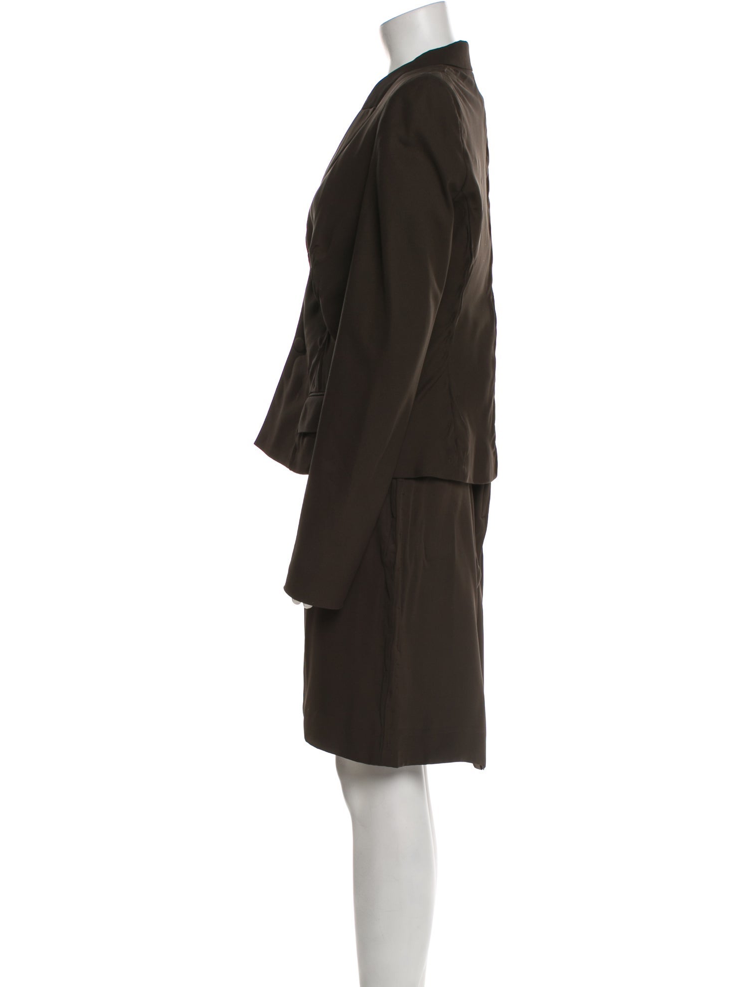Yves Saint Laurent Rive Gauche Vintage 2000's Skirt Suit
