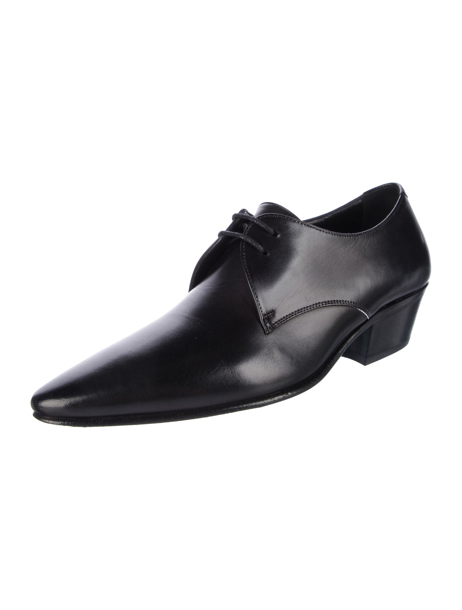Yves Saint Laurent Leather Oxfords
