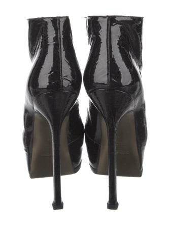 Yves Saint Laurent Patent Leather Boots
