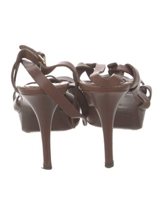 Yves Saint Laurent Leather Sandals