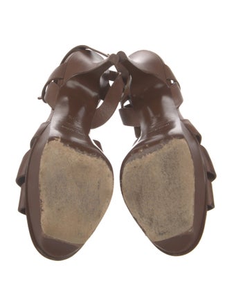 Yves Saint Laurent Leather Sandals