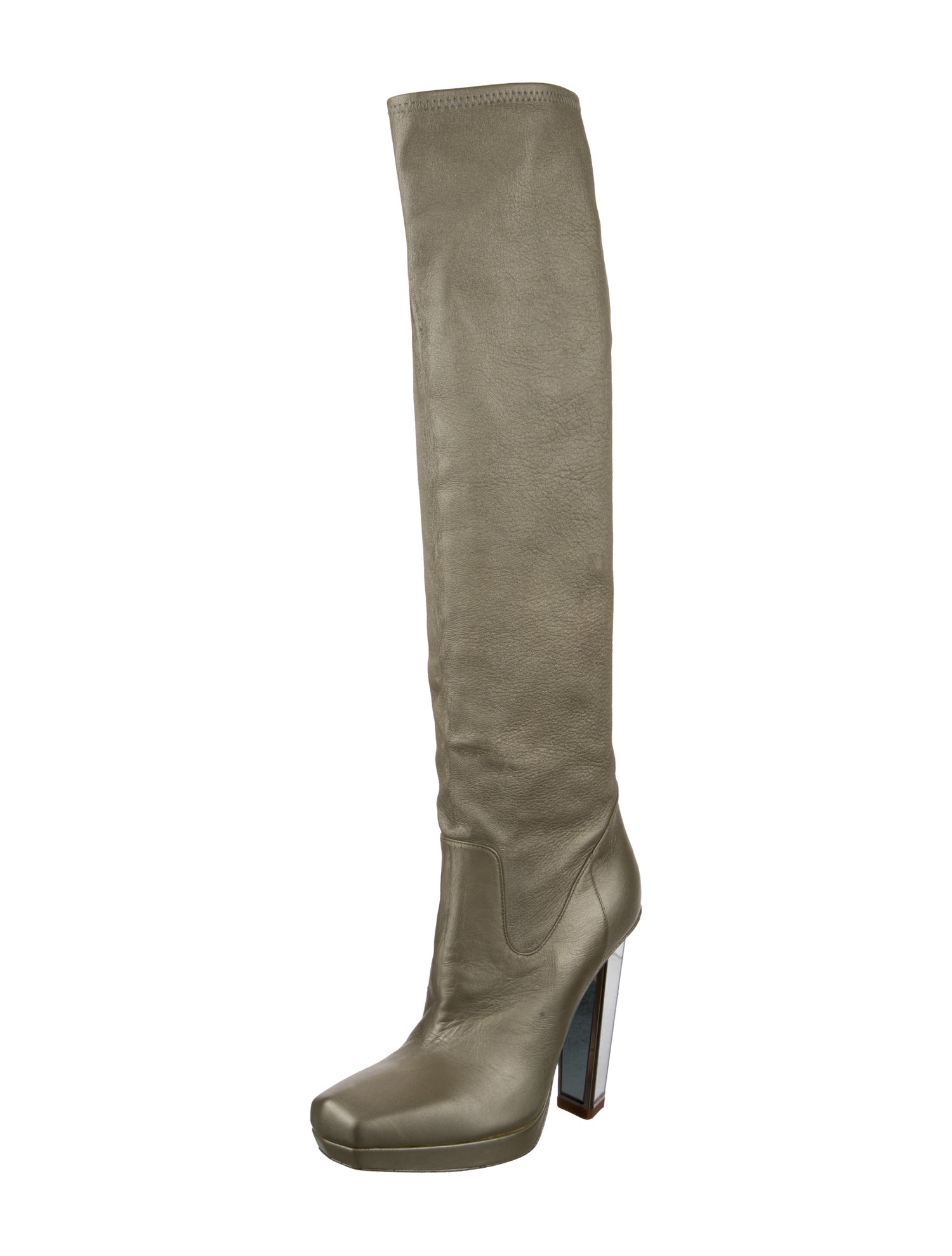 Yves Saint Laurent Leather Boots