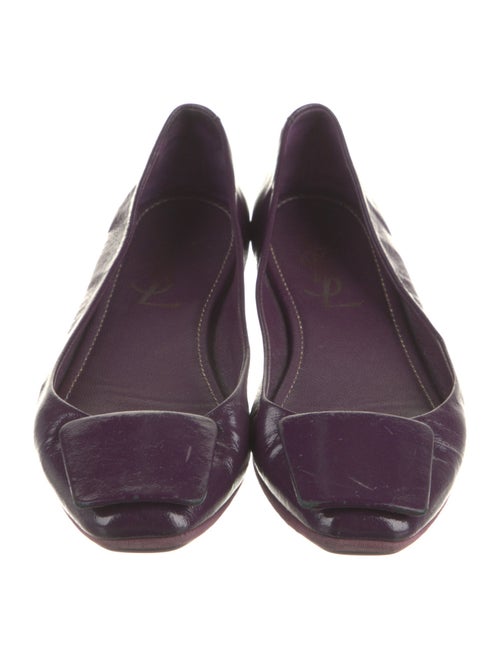 Saint Laurent Leather Ballet Flats