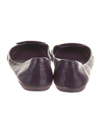 Saint Laurent Leather Ballet Flats