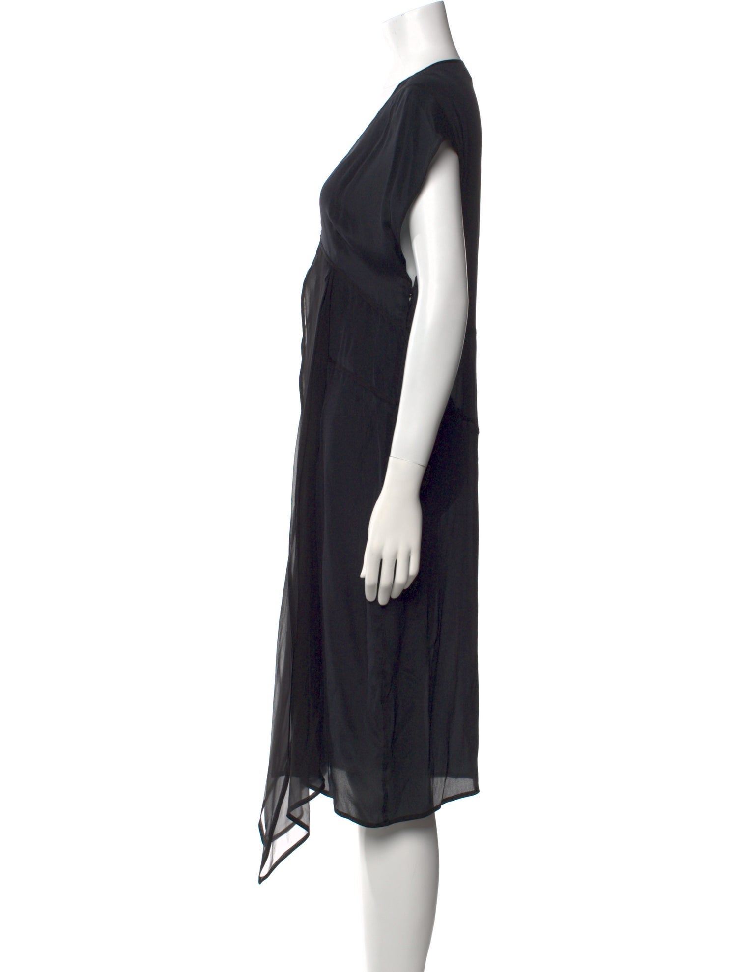 Yves Saint Laurent Rive Gauche Vintage Midi Length Dress