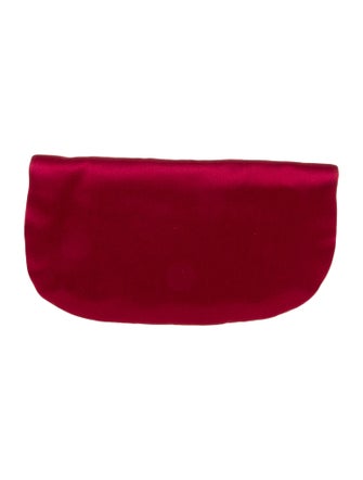 Yves Saint Laurent Rive Gauche Satin Clutch