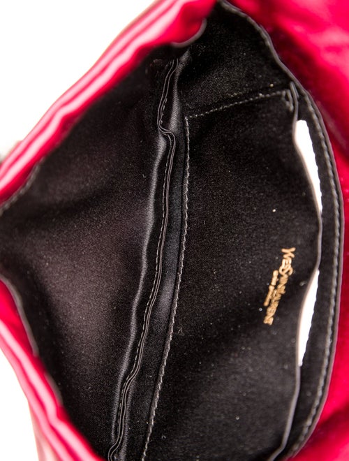 Yves Saint Laurent Rive Gauche Satin Clutch