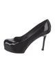 Yves Saint Laurent Rive Gauche Patent Leather Pumps