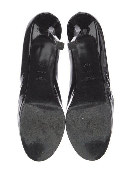 Yves Saint Laurent Rive Gauche Patent Leather Pumps