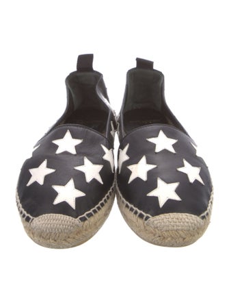 Yves Saint Laurent Leather Printed Espadrilles