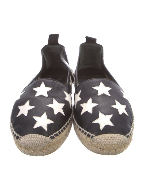 Yves Saint Laurent Leather Printed Espadrilles