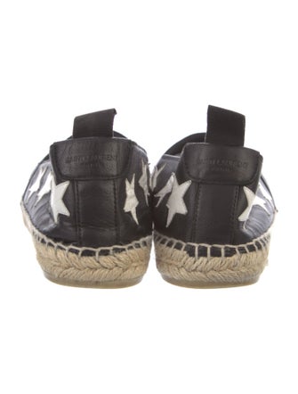Yves Saint Laurent Leather Printed Espadrilles