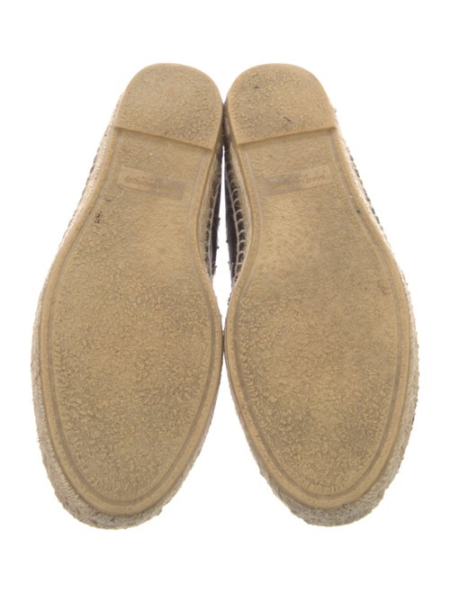Yves Saint Laurent Leather Printed Espadrilles
