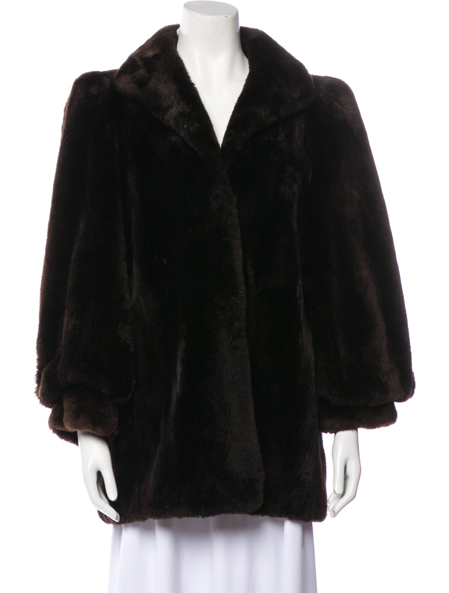 Yves Saint Laurent Vintage Late 1970's - Early 1980's Fur Jacket