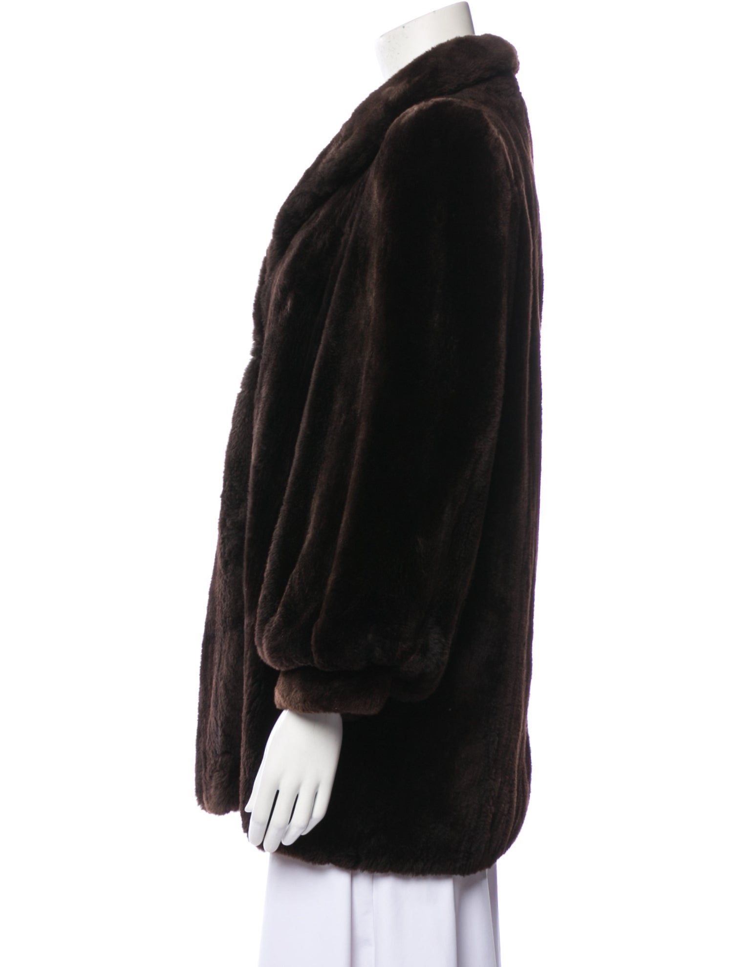 Yves Saint Laurent Vintage Late 1970's - Early 1980's Fur Jacket