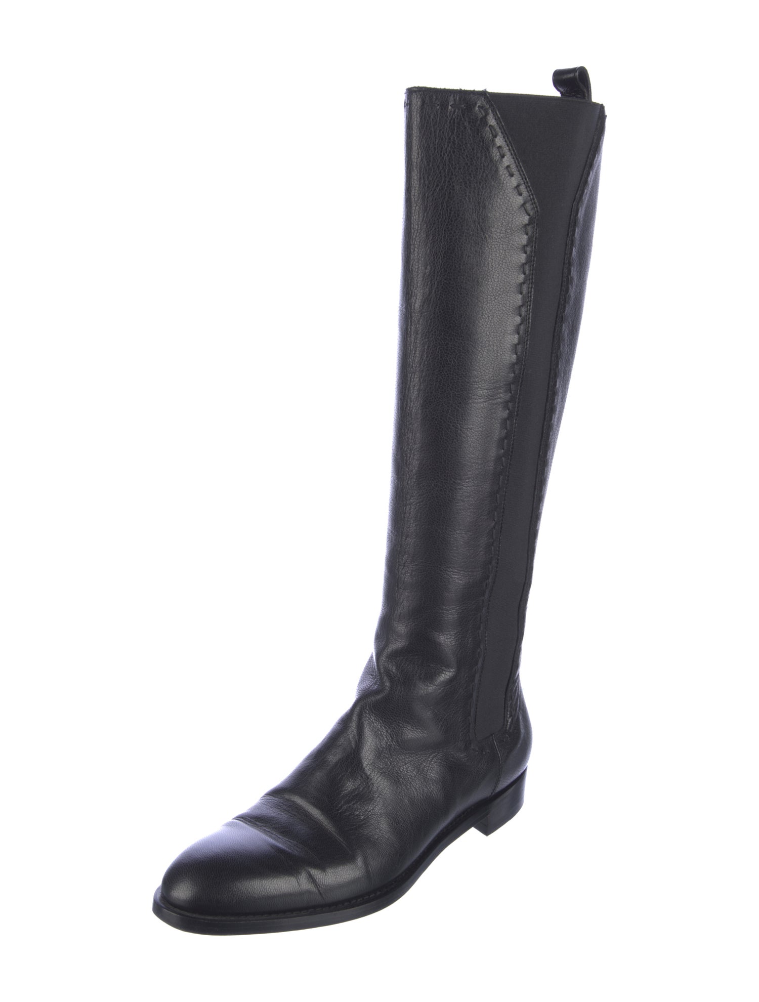 Yves Saint Laurent Leather Riding Boots