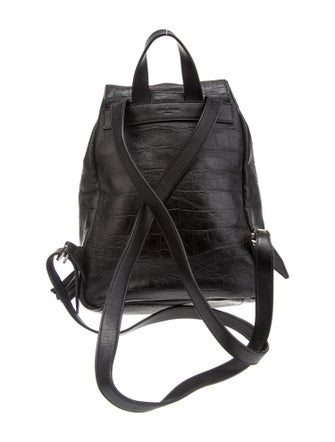 Saint Laurent Embossed Leather Festival Small