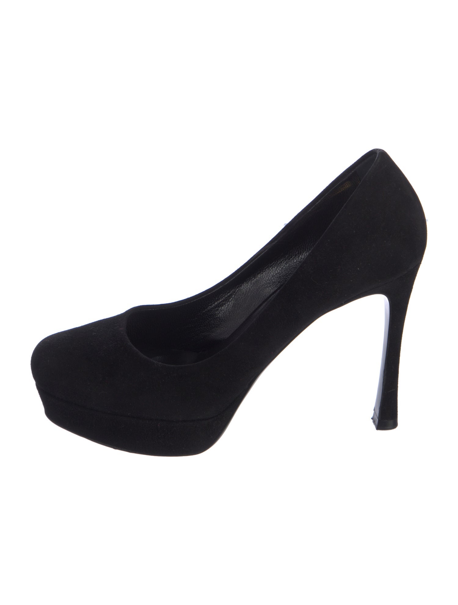 Yves Saint Laurent Rive Gauche Suede Pumps