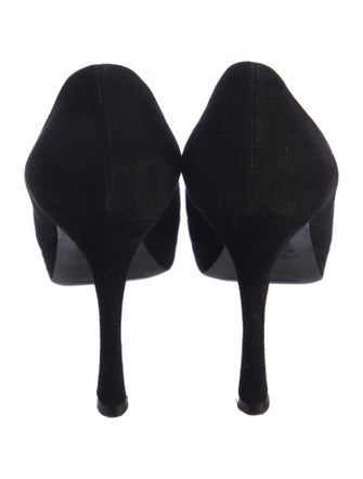 Yves Saint Laurent Rive Gauche Suede Pumps