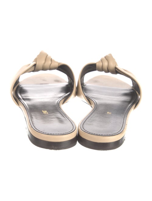 Saint Laurent Leather Slides