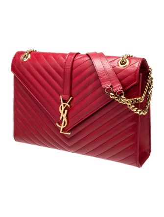 Saint Laurent Quilted Envelope Large