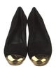 Yves Saint Laurent Suede Flats